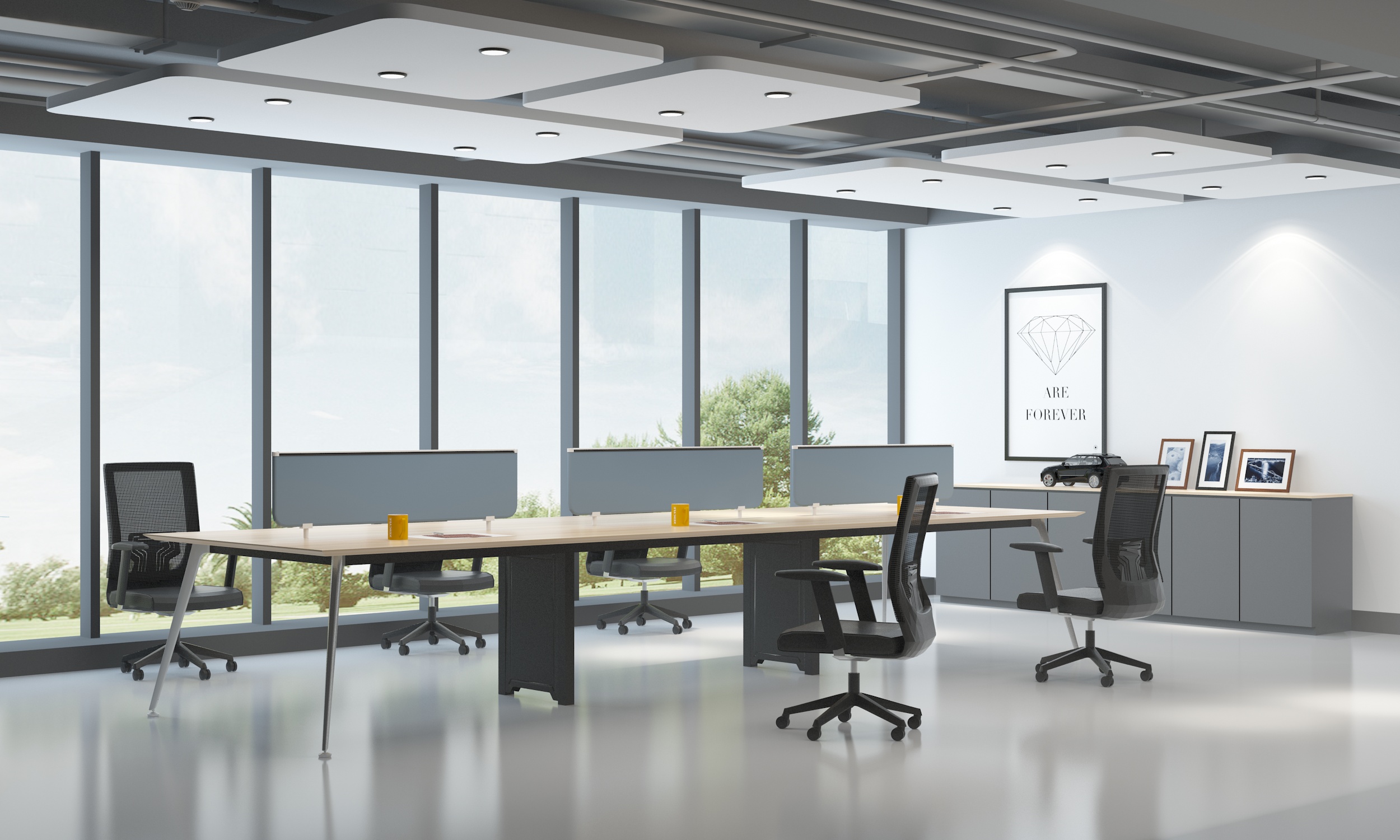 炫影系列-六人位对坐